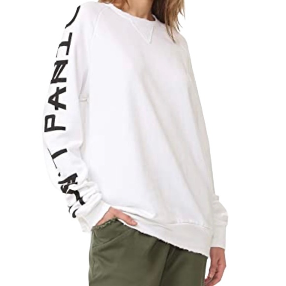 Baja East Men’s Don’t Panic Sweatshirt - Picture 1 of 6